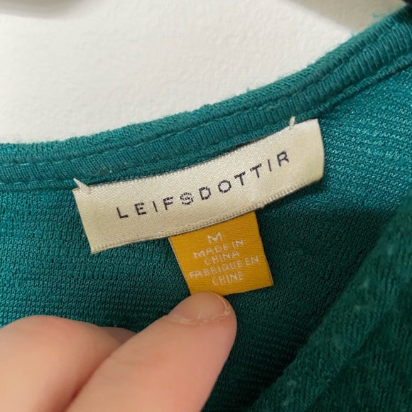 Anthropologie Bow-Back Peplum Blouse by Leifsdottir - Picture 2 of 5